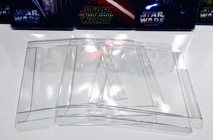 SuperDi Steelbook Box Protectors - Clear Plastic Sleeves, Slipcovers G2, Pack of 10