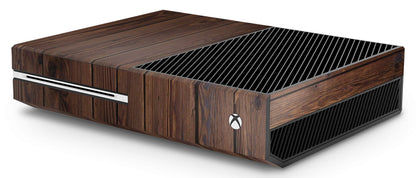 giZmoZ n gadgetZ Xbox Wood Console Skin Decal + 2 Controller Skins - Mahogany, Compatible with Xbox One & Kinect, Model GNG-XB-WOOD-SKINS