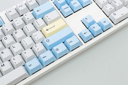 HK GAMING Dye Sublimation PBT Keycap Set | 139 Keys | Cherry Profile | Pegaso Color | ANSI US-Layout | Compatible with MX Switches