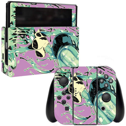 MIGHTY SKINS Nintendo Switch Skin - Slime Vinyl Decal Wrap, Durable & Easy to Apply, Model NISWI-Slime