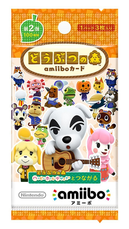 Nintendo Animal Crossing Card Amiibo 2 - Series 2 Collectible Character Card