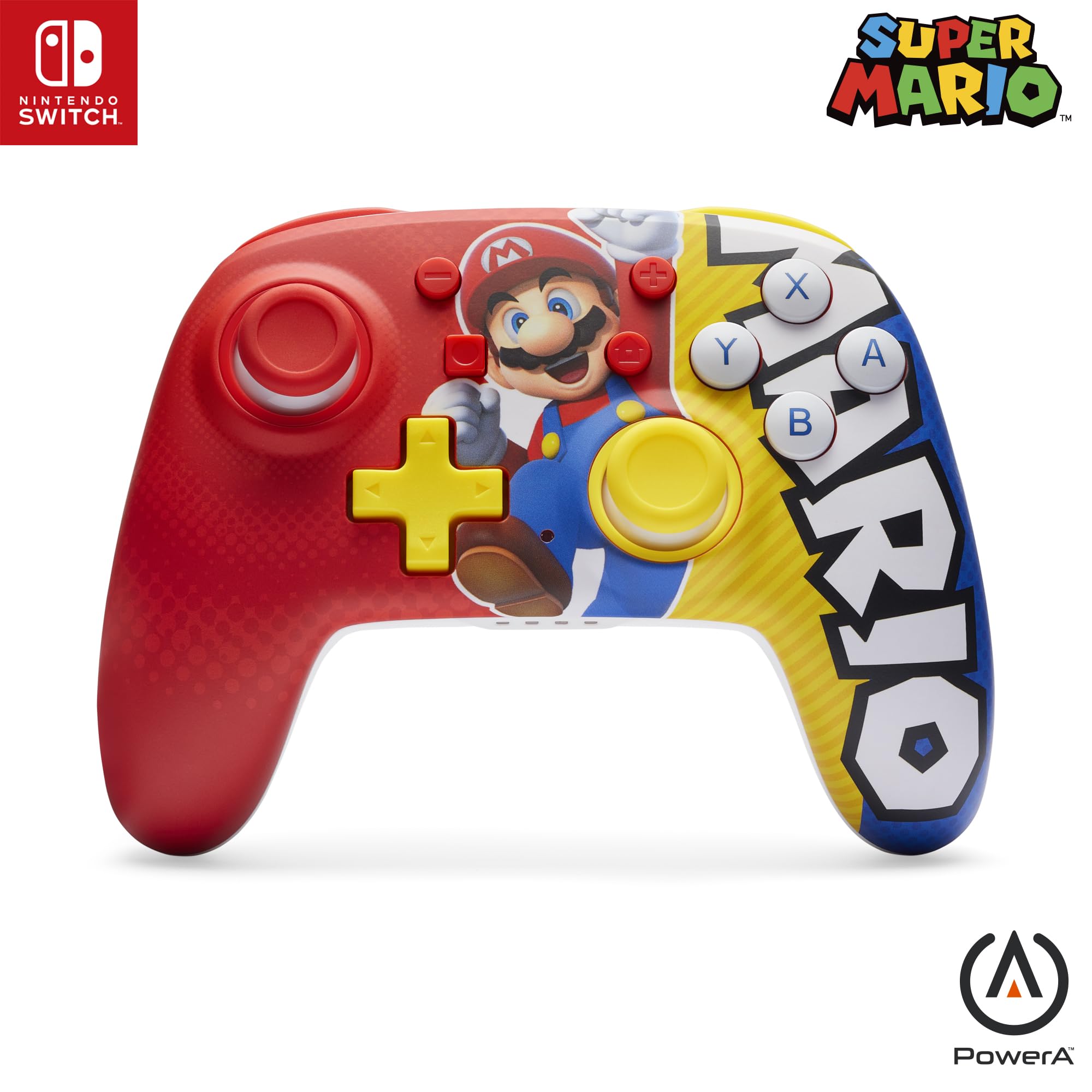 PowerA Nano Wireless Controller for Nintendo Switch - Mario Victory, C ...