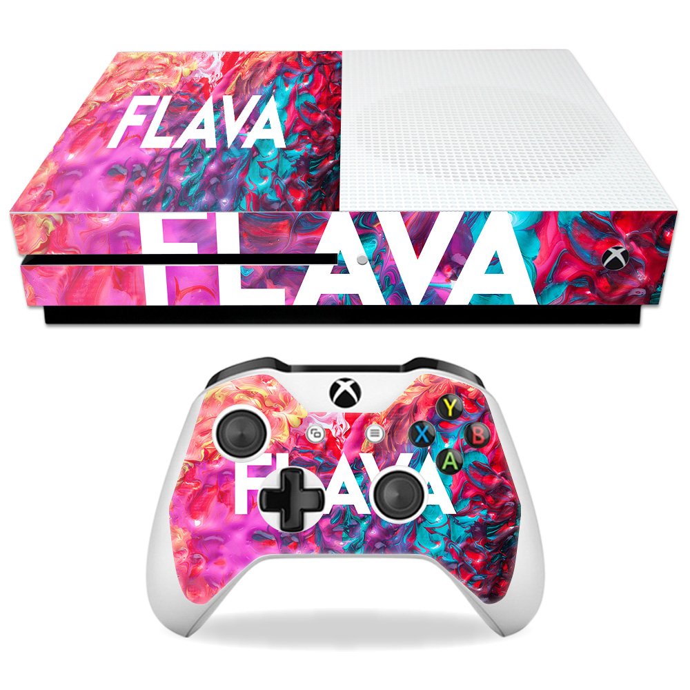 MIGHTY SKINS Xbox One S Skin - Flava Vinyl Decal Wrap, Durable & Unique, Easy to Apply, Made in USA, Model MIXBONES-Flava