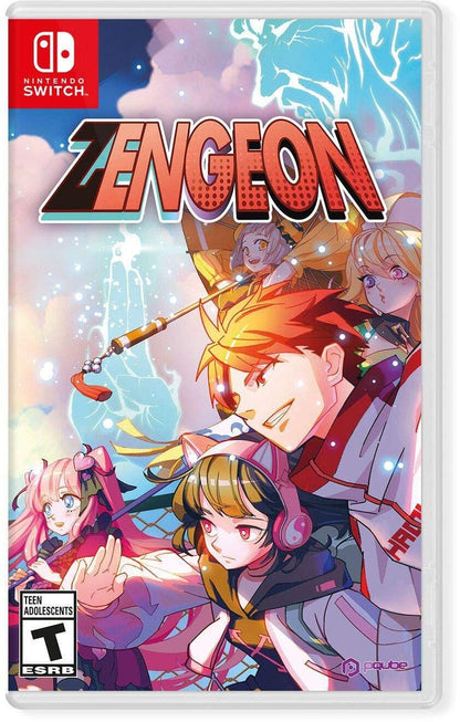 PQube Zengeon - Nintendo Switch Game, Model PQ02131, Engaging Gameplay