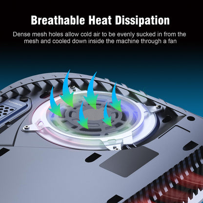 ACIDALIE PS5 Fan Dust Filter - 4PCS Breathable Ventilation, Model PD01