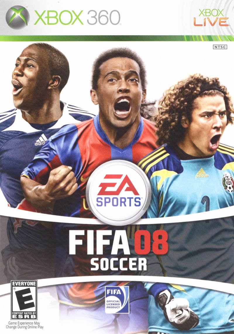 Electronic Arts FIFA 08 - Xbox 360 Video Game, Model EA15551, Classic Soccer Experience