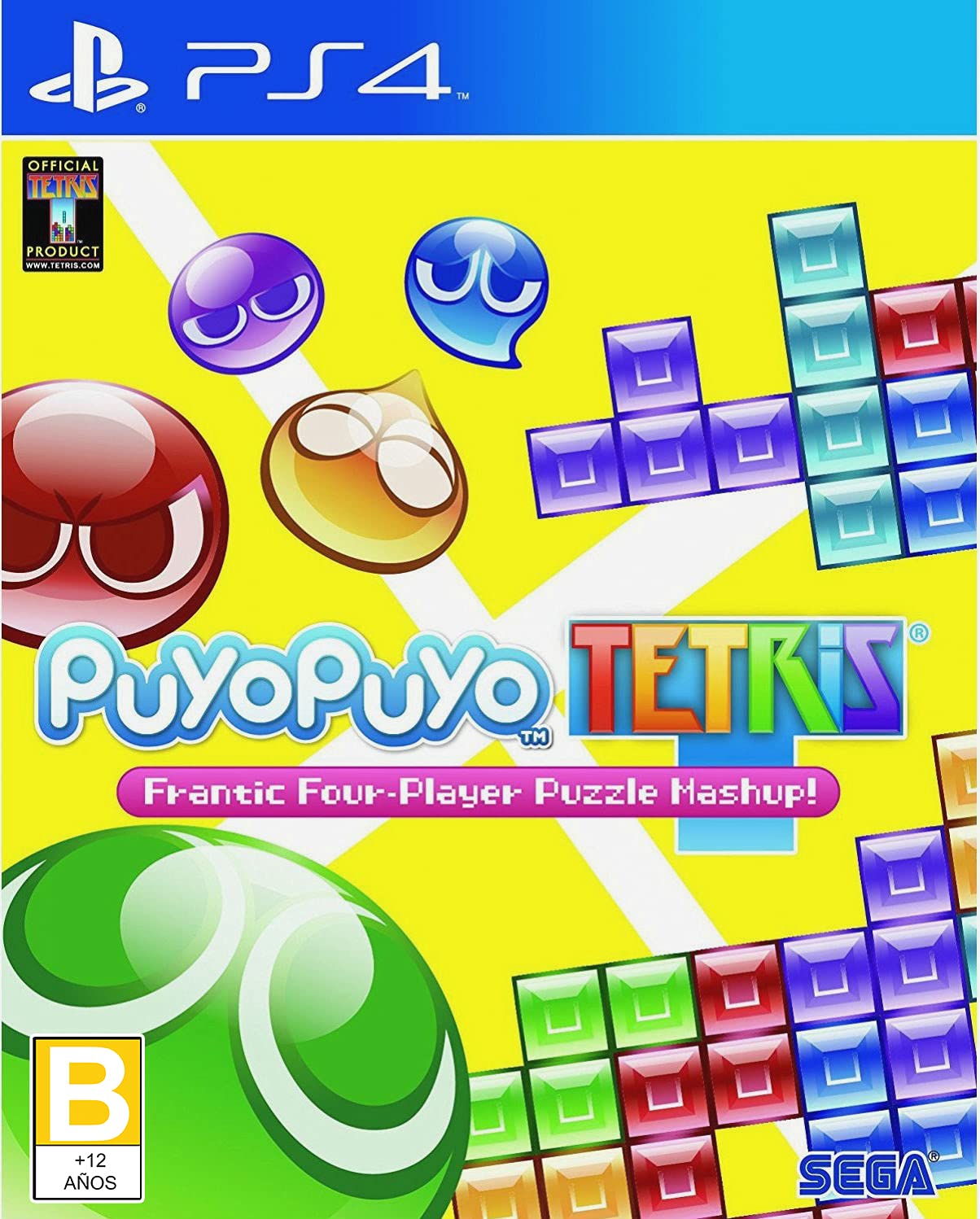 Sega Puyo Puyo Tetris - PS4 Standard Edition Game, Model PT-63210-1