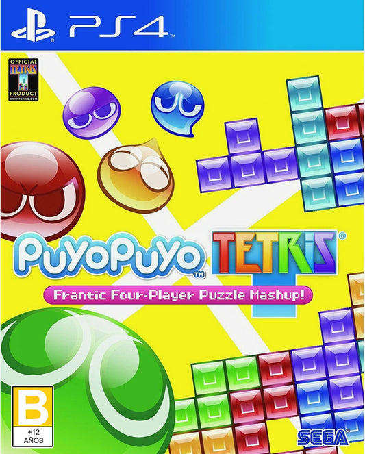 Sega Puyo Puyo Tetris - PS4 Standard Edition Game, Model PT-63210-1