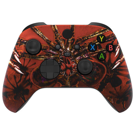 eXtremeRate Replacement Shell for Xbox Series X & S Controller - Unleash Your Style - Alien Fear Custom Acessories Skin Front Ho