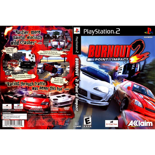Burnout 2: Point of Impact - PlayStation2 (refurbished)
