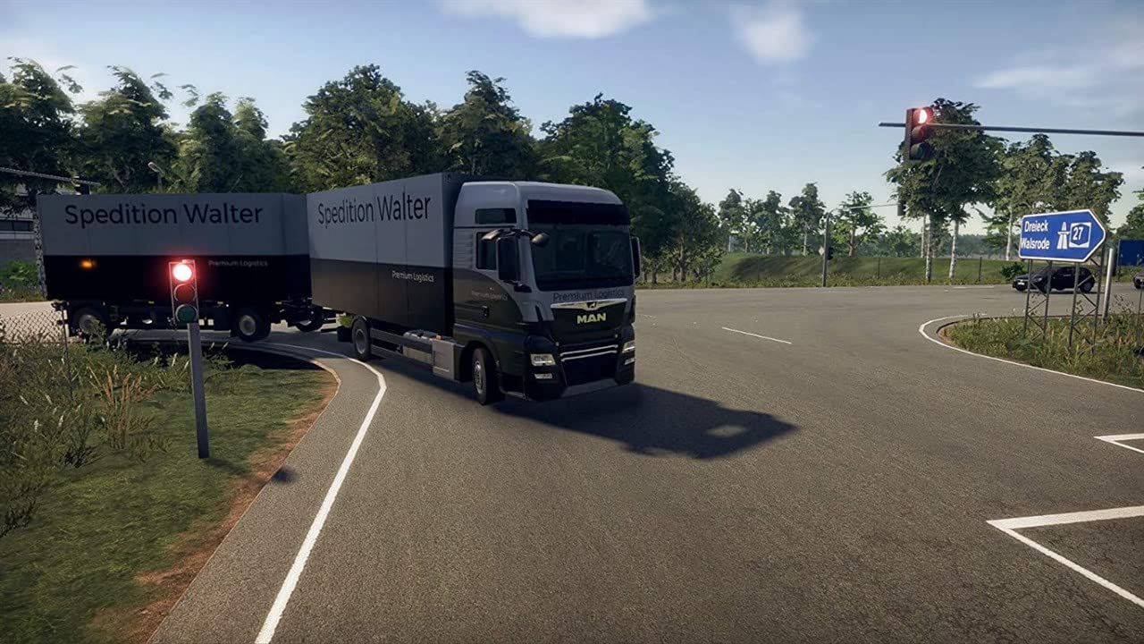 AEROSOFT On the Road - Truck Simulator (PS5) - Black - Model AER-ONTHEROADPS5