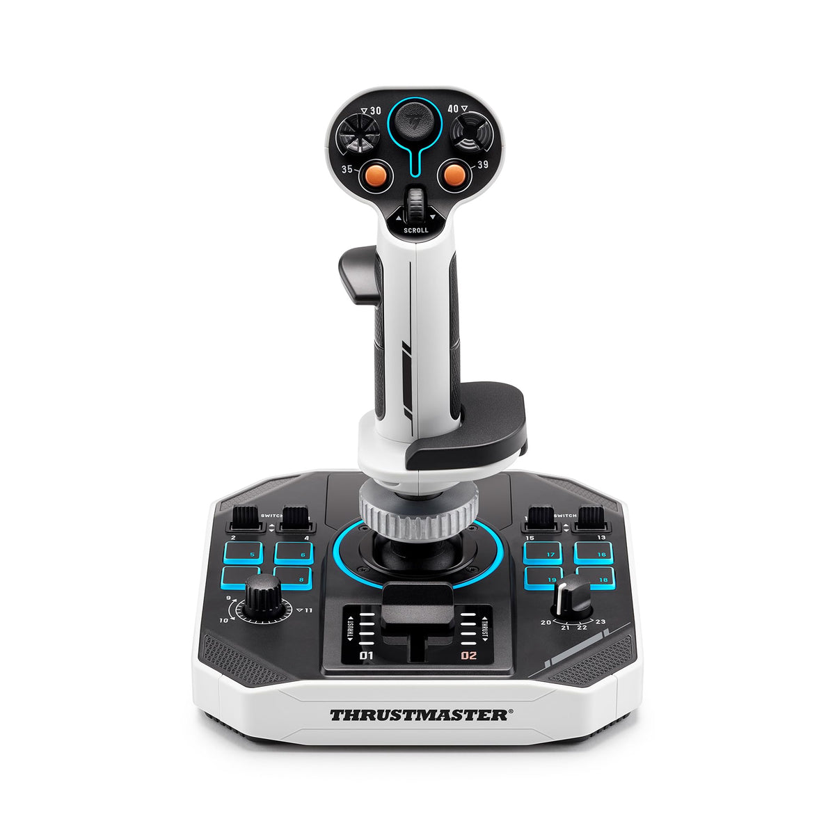 Thrustmaster Sol-R1 Flight Joystick  Hall Effect Technology for Ultra-Precise Gaming  44 Buttons Ideal for Space Flight Simulation (compatible with PC)