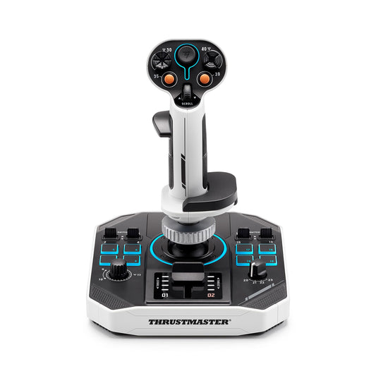 Thrustmaster Sol-R1 Flight Joystick  Hall Effect Technology for Ultra-Precise Gaming  44 Buttons Ideal for Space Flight Simulation (compatible with PC)
