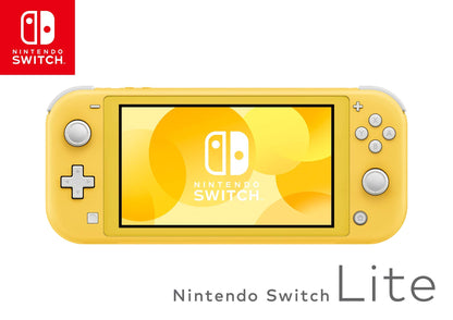 Nintendo Switch Lite Handheld Gaming Console - Yellow - Renewed - 4x9x5 inches