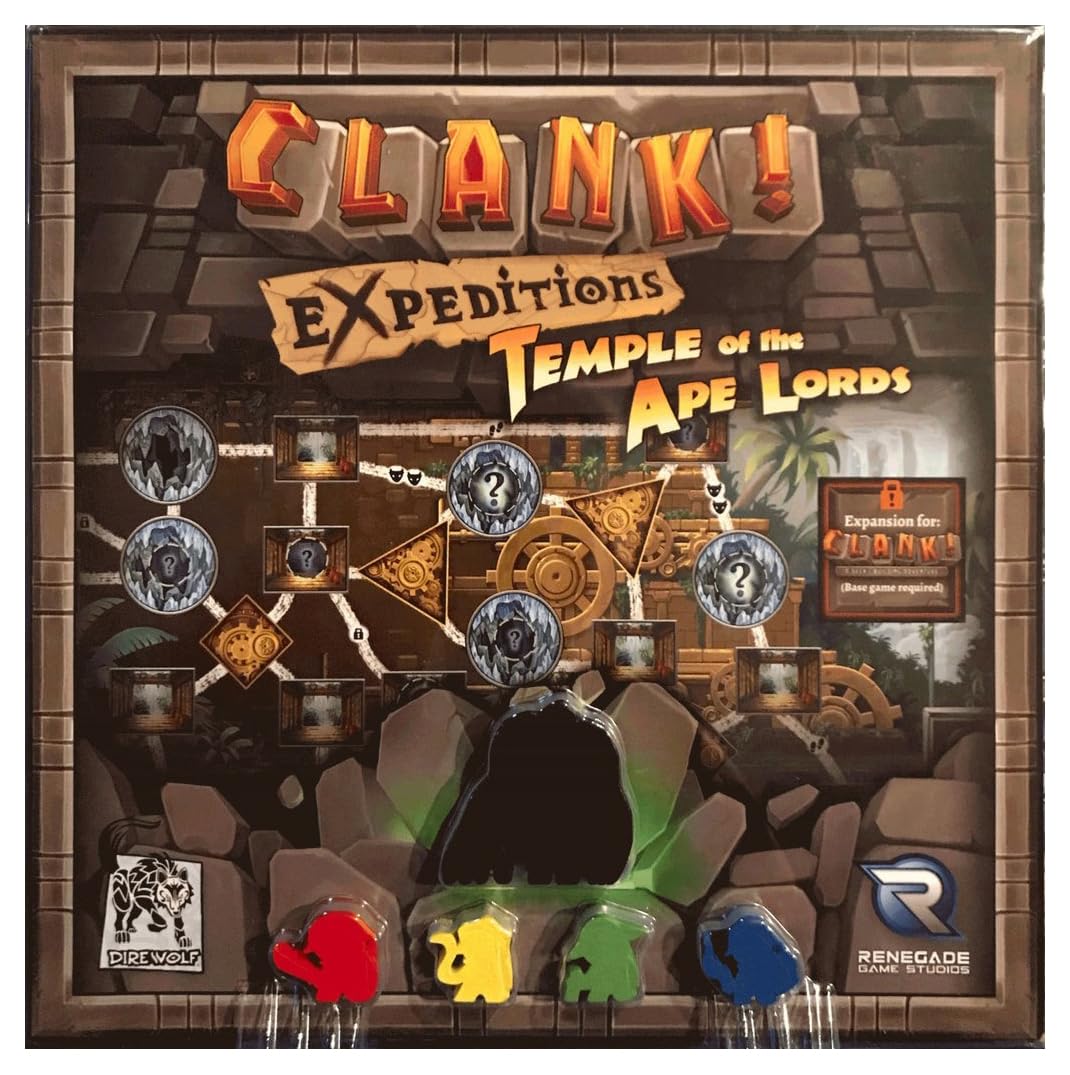 Renegade Game Studios Clank! Expeditions - Temple of The Ape Lords, Game, 10 x 8 x 4 inches, Model RGS02044