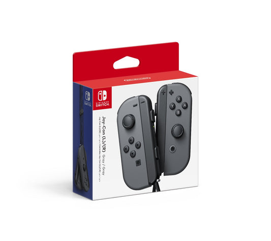 Nintendo Joy-Con Controllers (L/R) - Gray - Model HACAJAAAA - Versatile Gaming Accessory