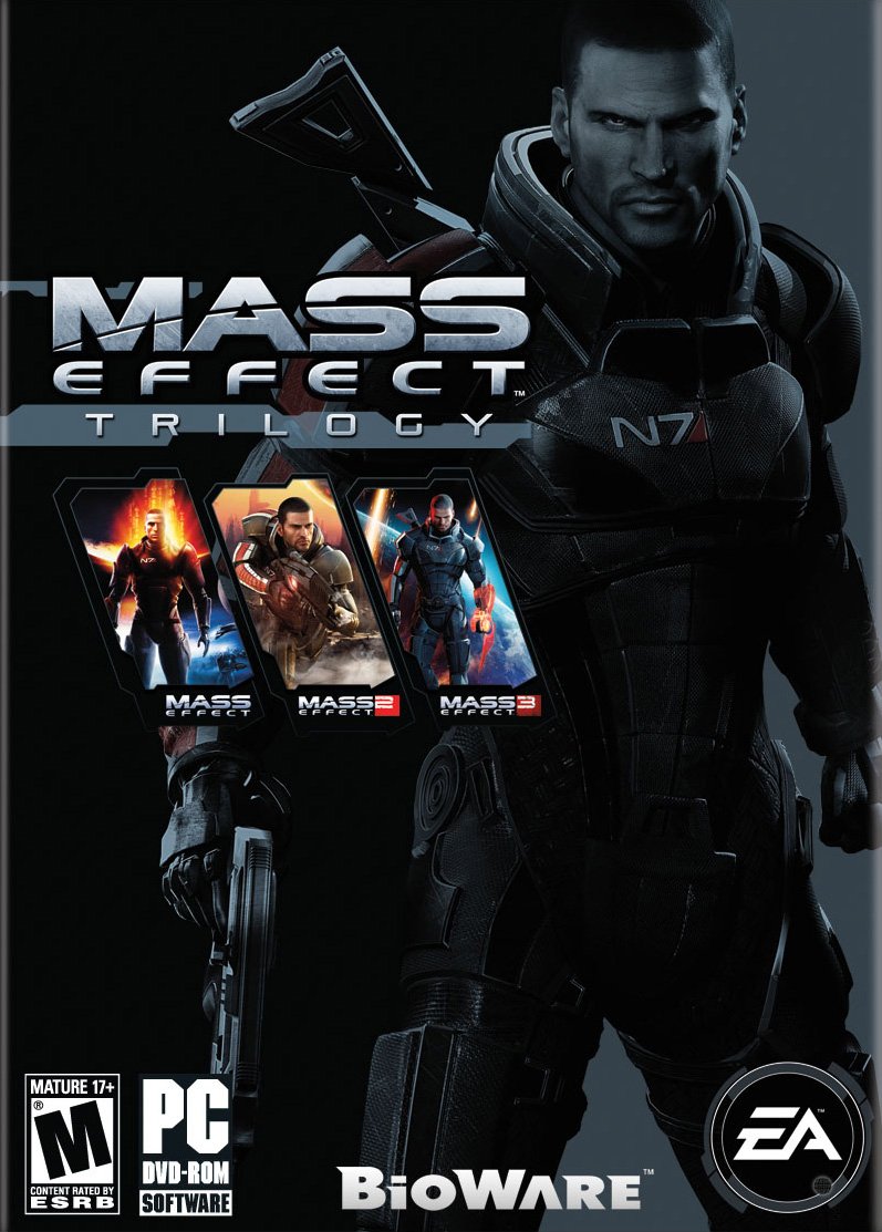 Electronic Arts Mass Effect Trilogy - PC Game, Model 19804, Epic Sci-Fi Adventure, Complete Collection