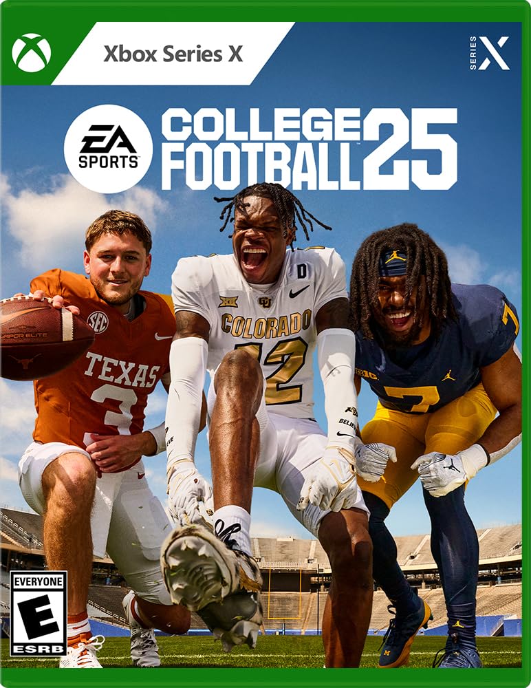 EA SPORTS College Football 25 for Xbox Series X - Action Sports Game, Model 0014633747287
