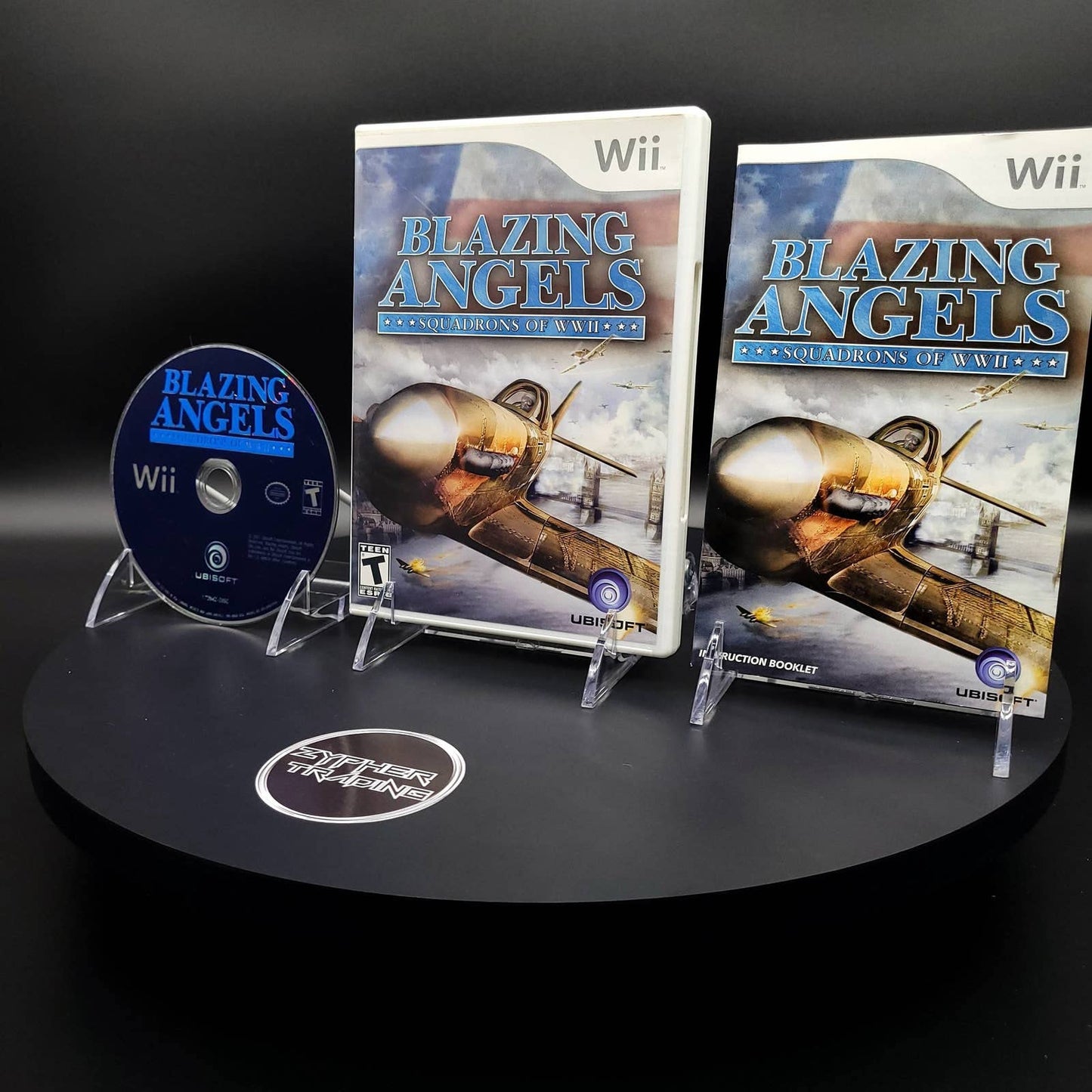 Ubisoft Blazing Angels: Squadrons of WWII for Nintendo Wii - Action Flight Simulator Game