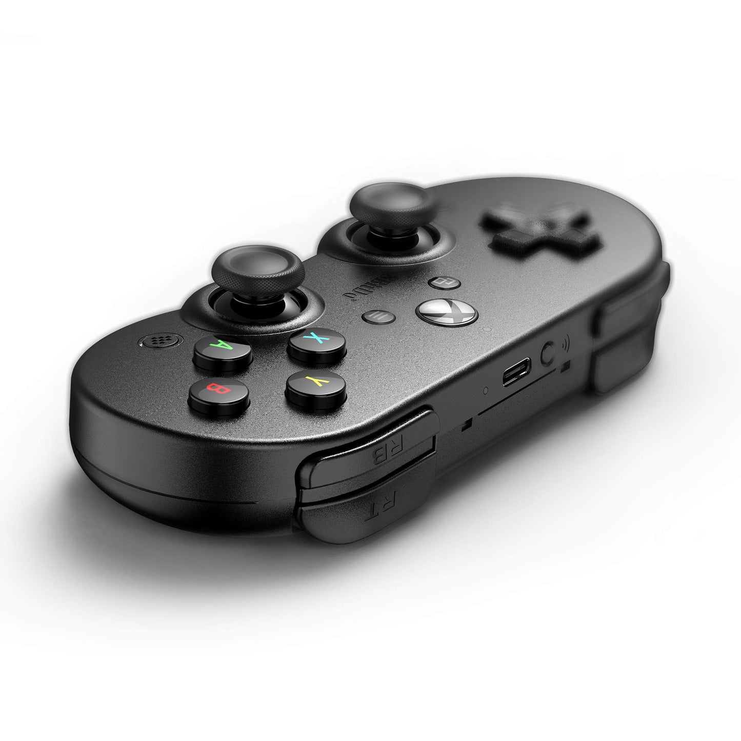 8Bitdo Sn30 Pro Bluetooth Controller for Mobile & Xbox Cloud Gaming - Black, Compatible with Android, iPhone, iPad, macOS, Apple TV