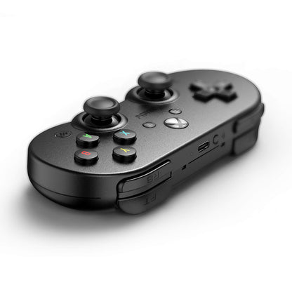 8Bitdo Sn30 Pro Bluetooth Controller for Mobile & Xbox Cloud Gaming - Black, Compatible with Android, iPhone, iPad, macOS, Apple TV