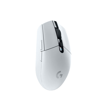 Logitech G305 Wireless Gaming Mouse - Hero Sensor, 12000 DPI, White, 6 Programmable Buttons, 250h Battery Life, PC/Mac Compatibility