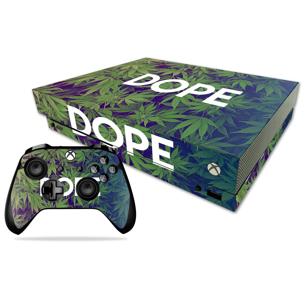 MIGHTY SKINS Xbox One X Skin - Dope Vinyl Decal Wrap, Durable & Protective, Easy to Apply, Model MIXBONXCMB-Dope
