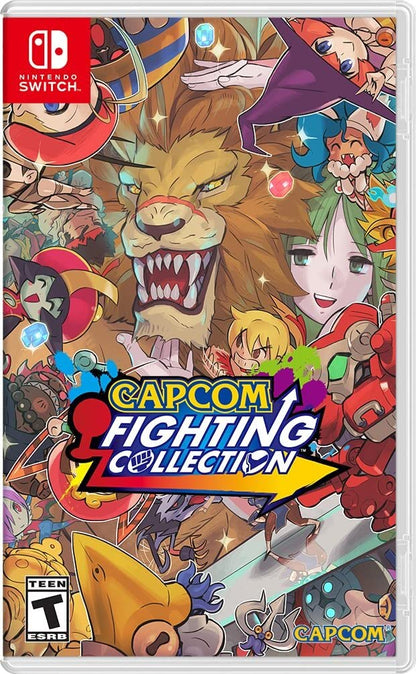 Capcom Fighting Collection for Nintendo Switch - Model 41029 - Classic Fighting Games