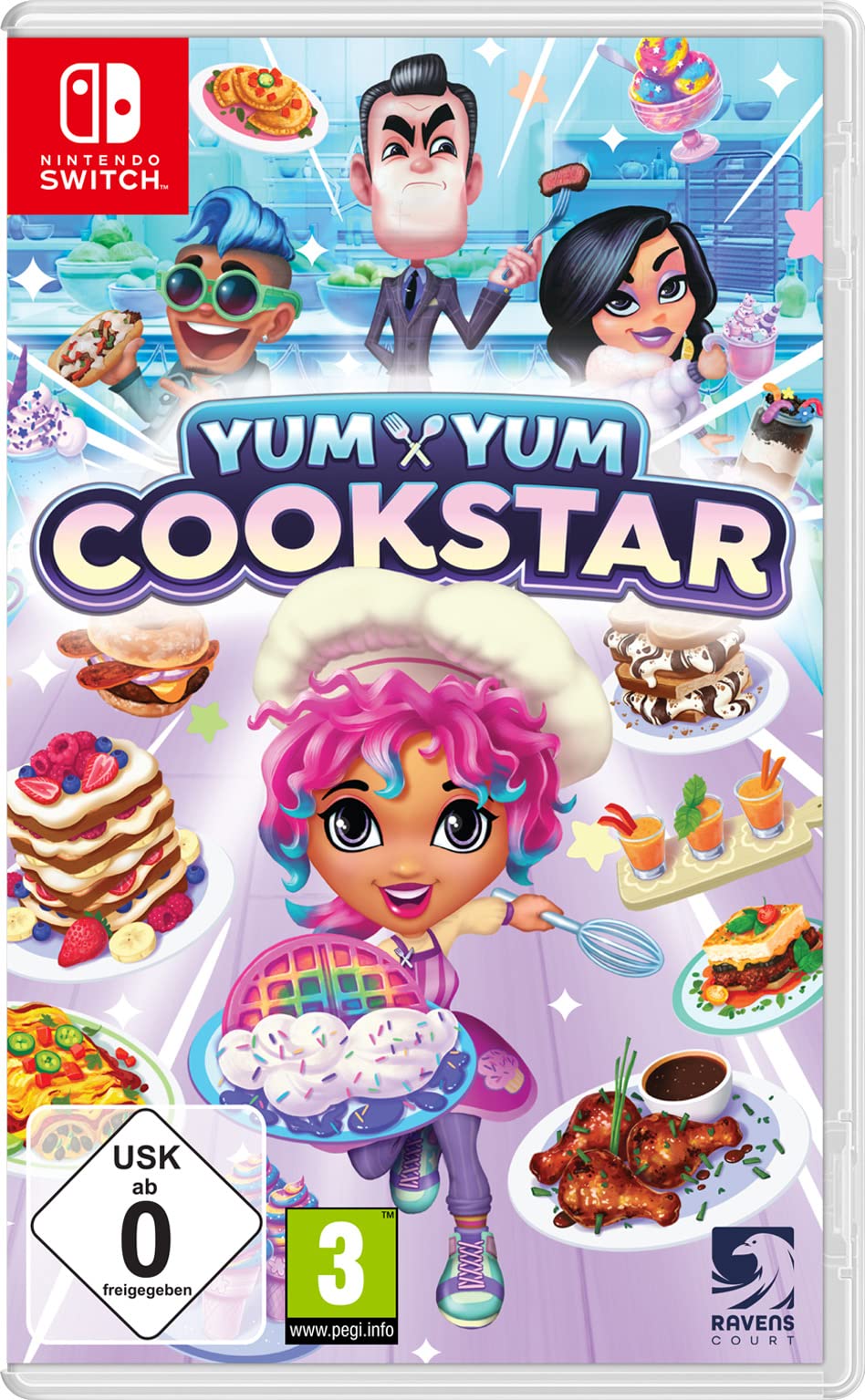 Ravenscourt Yum Yum Cookstar for Nintendo Switch - Fun Cooking Game
