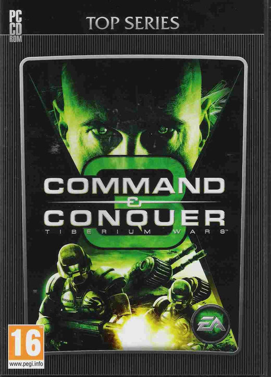 Electronic Arts Command & Conquer 3: Tiberium Wars - PC Game, Model 15629, Strategy Genre, Classic Sci-Fi Warfare