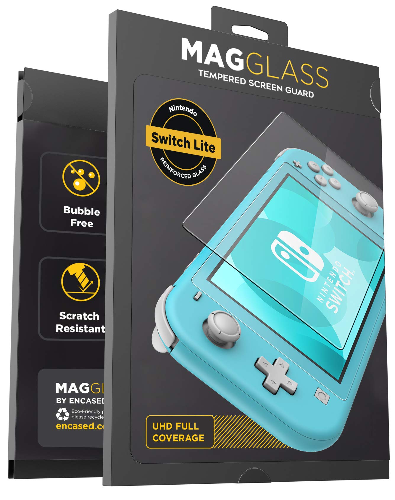 magglass Screen Protector Compatible with Nintendo Switch Lite  Tempered Glass Screen Protector Film