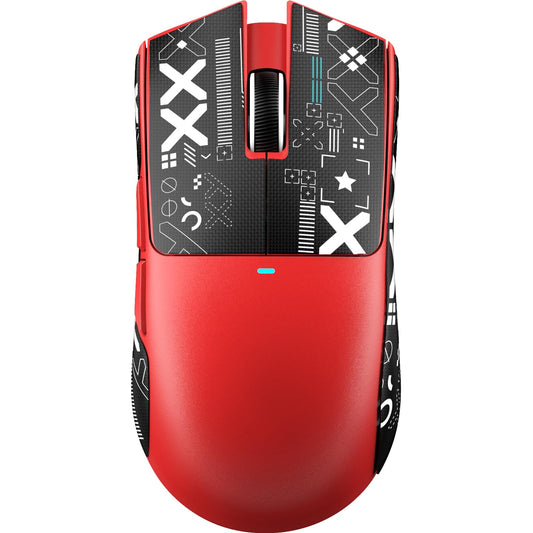 ATTACK SHARK X11SE Lightweight Wireless Gaming Mouse  59g Tri-Mode BT/2.4G Wireless/Wired Gaming Mouse  PixArt PAW3311 Gaming Sensor  22000 DPI  Office Mice with Tape for PC/Xbox/Win/Mac (Red)