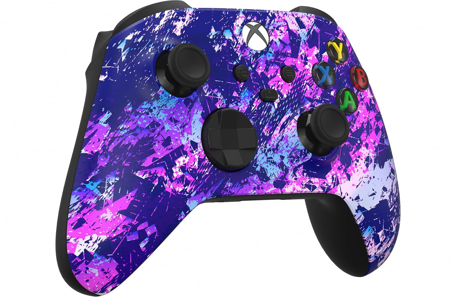 Custom Controllerzz Wireless Controller for Xbox Series X/S - Soft Touch Feel - X/S Purple Chaos