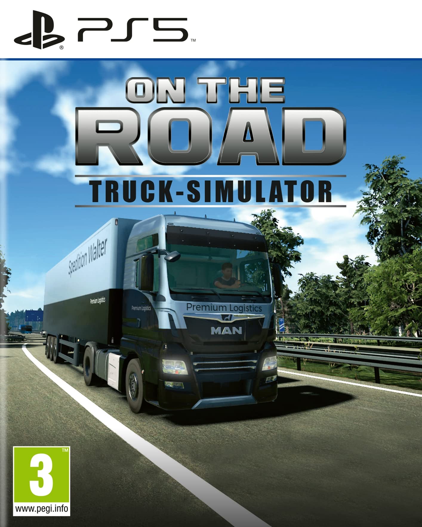 AEROSOFT On the Road - Truck Simulator (PS5) - Black - Model AER-ONTHEROADPS5
