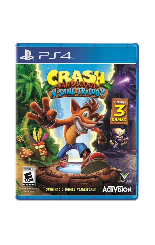 Crash Bandicoot N. Sane Trilogy - PlayStation 4 Standard Edition (refurbished)