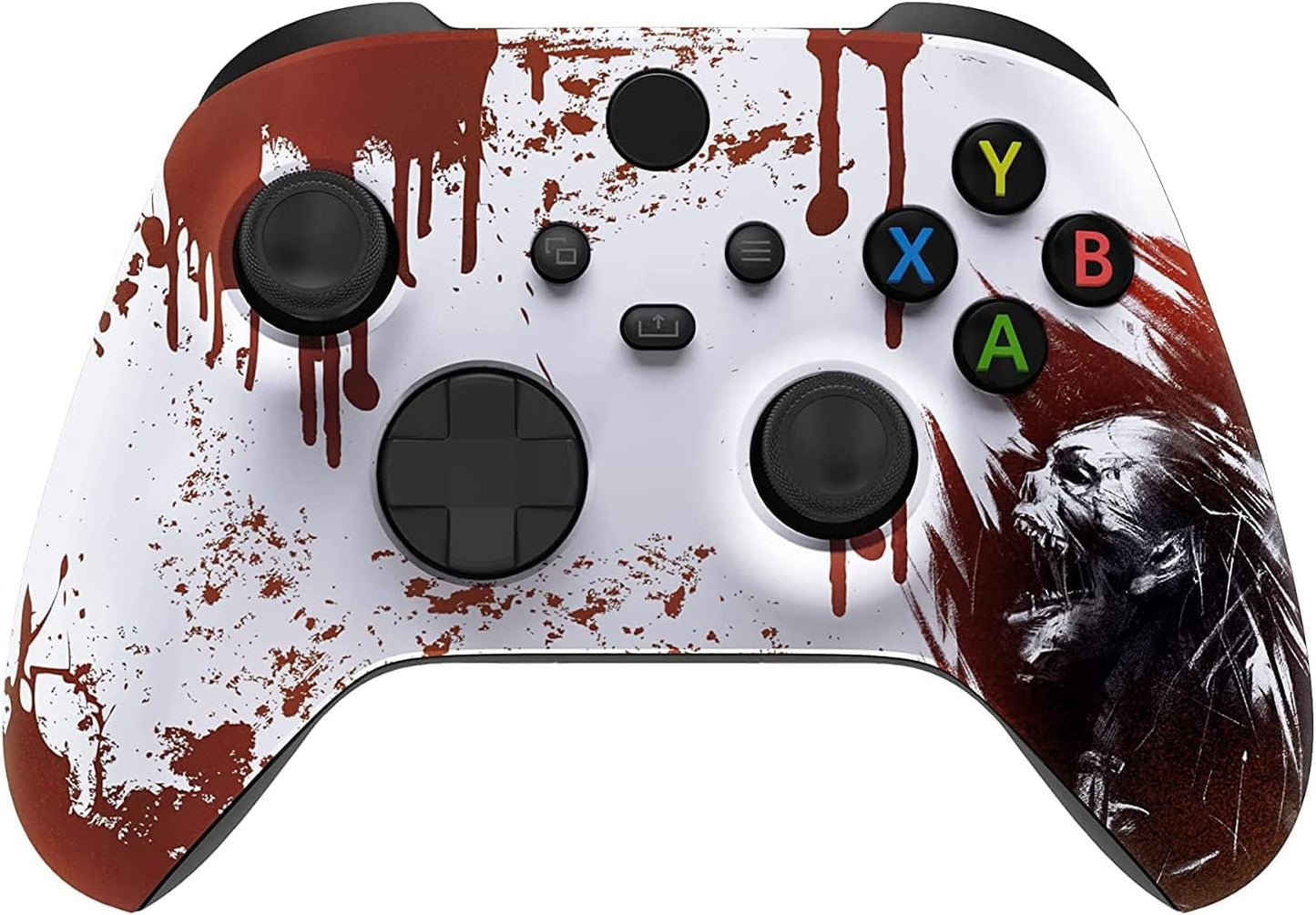 Modded Wireless Controller for Microsoft Xbox Series X/S & Xbox One - Compatible With All Shooting Games - Rapid Fire  Dropshot  Akimbo & More (X/S Bloody Zombie)