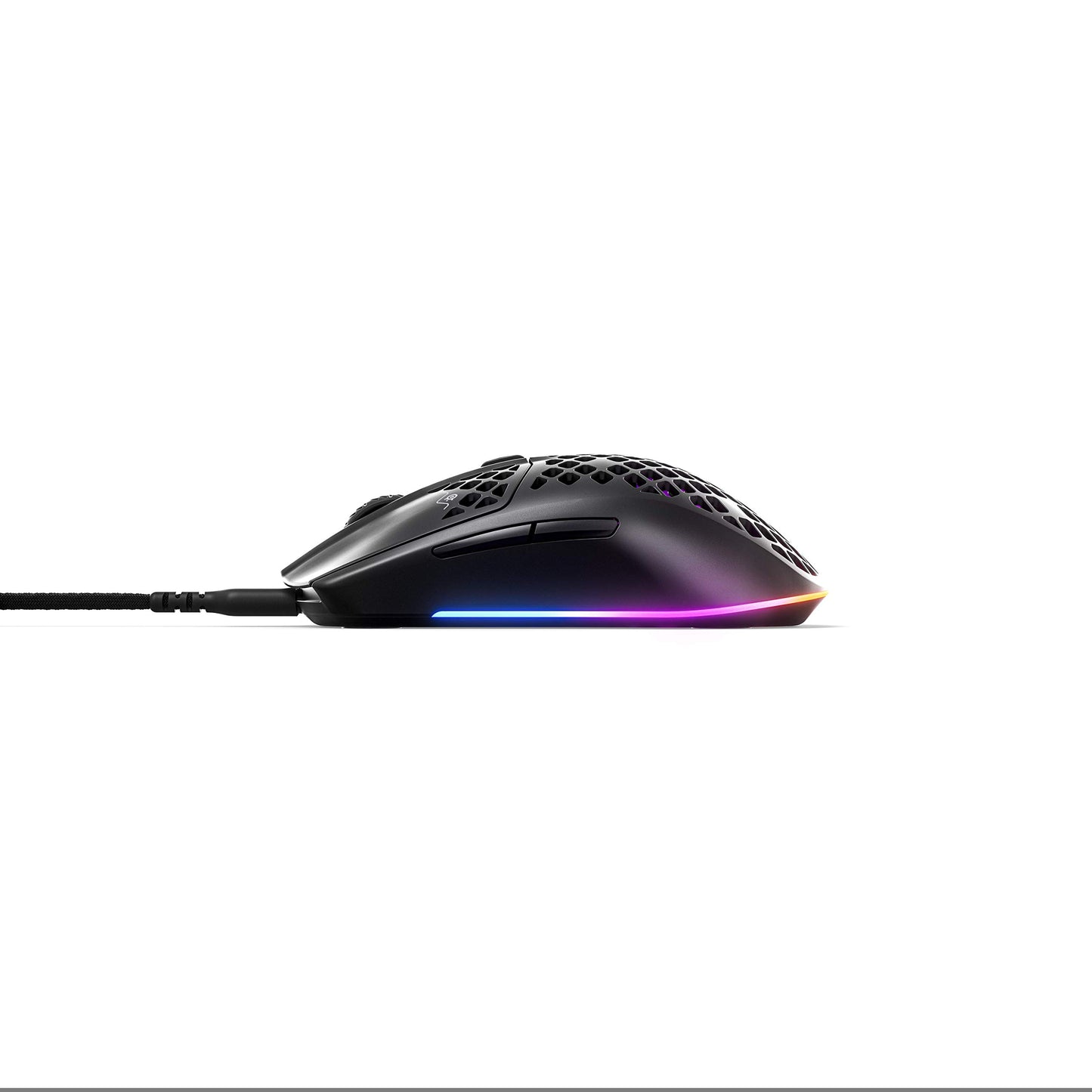 SteelSeries Aerox 3 Super Light Gaming Mouse - 8,500 CPI Optical Sensor - Wired - Black - Model 62599 - Ultra-lightweight Design