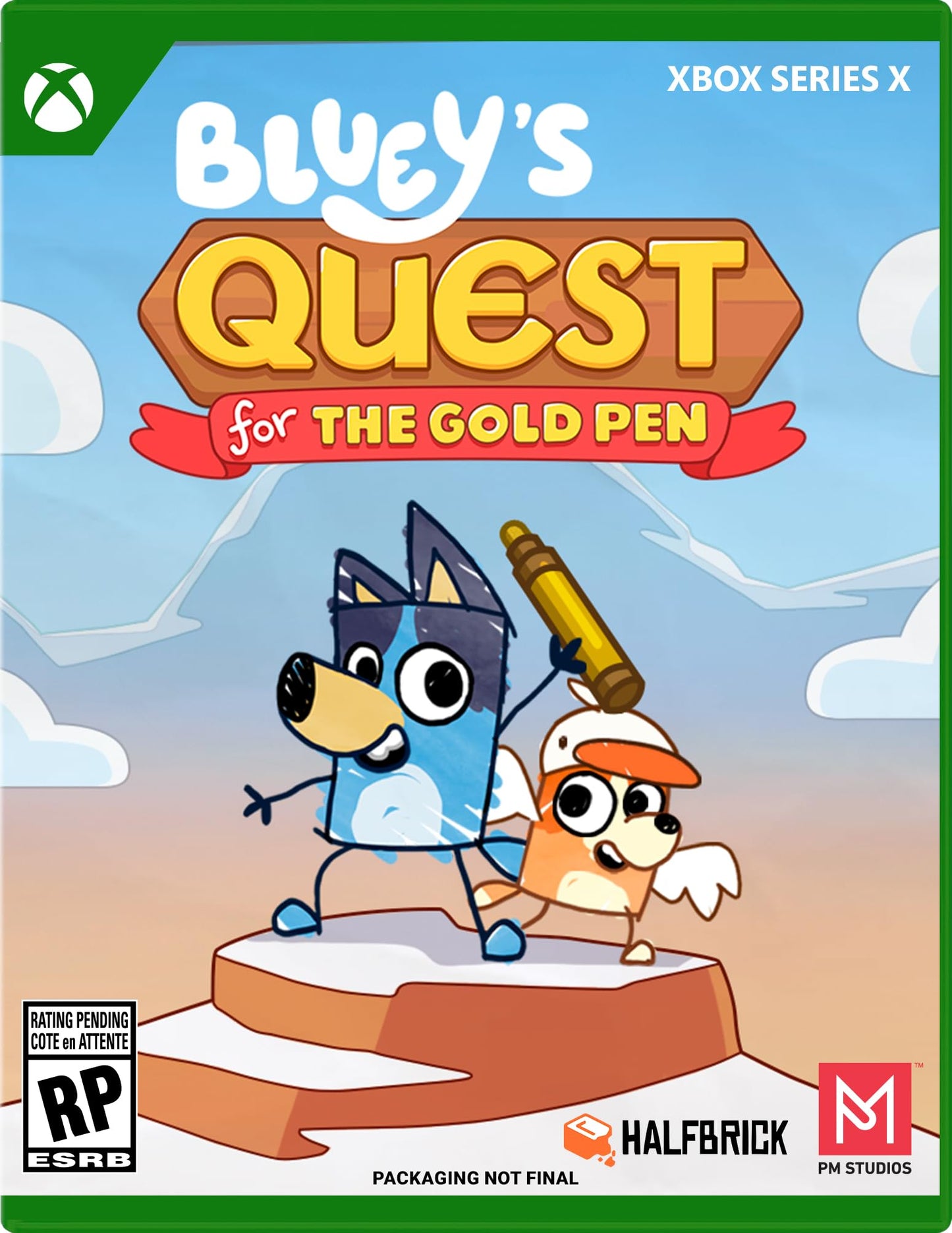 Blueys Quest for The Gold Pen - Xbox Series X