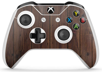 giZmoZ n gadgetZ Wood Skin Decal Sticker for Xbox One S Console + 2 Controller Skins, Vinyl, Durable, Stylish Design