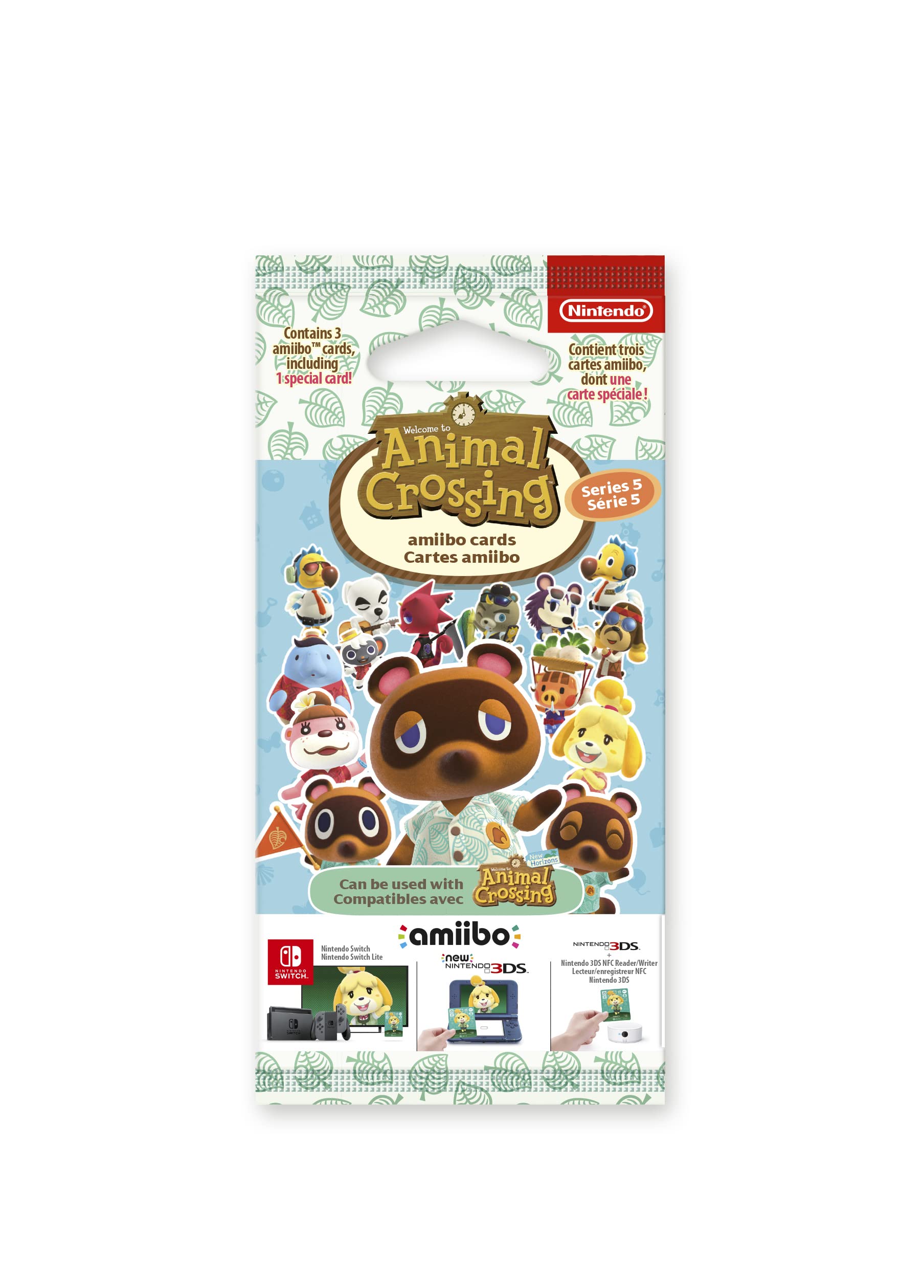 Nintendo Animal Crossing 3 Card Set (Vol. 5) - Paper Collectible Cards, Model 1184520