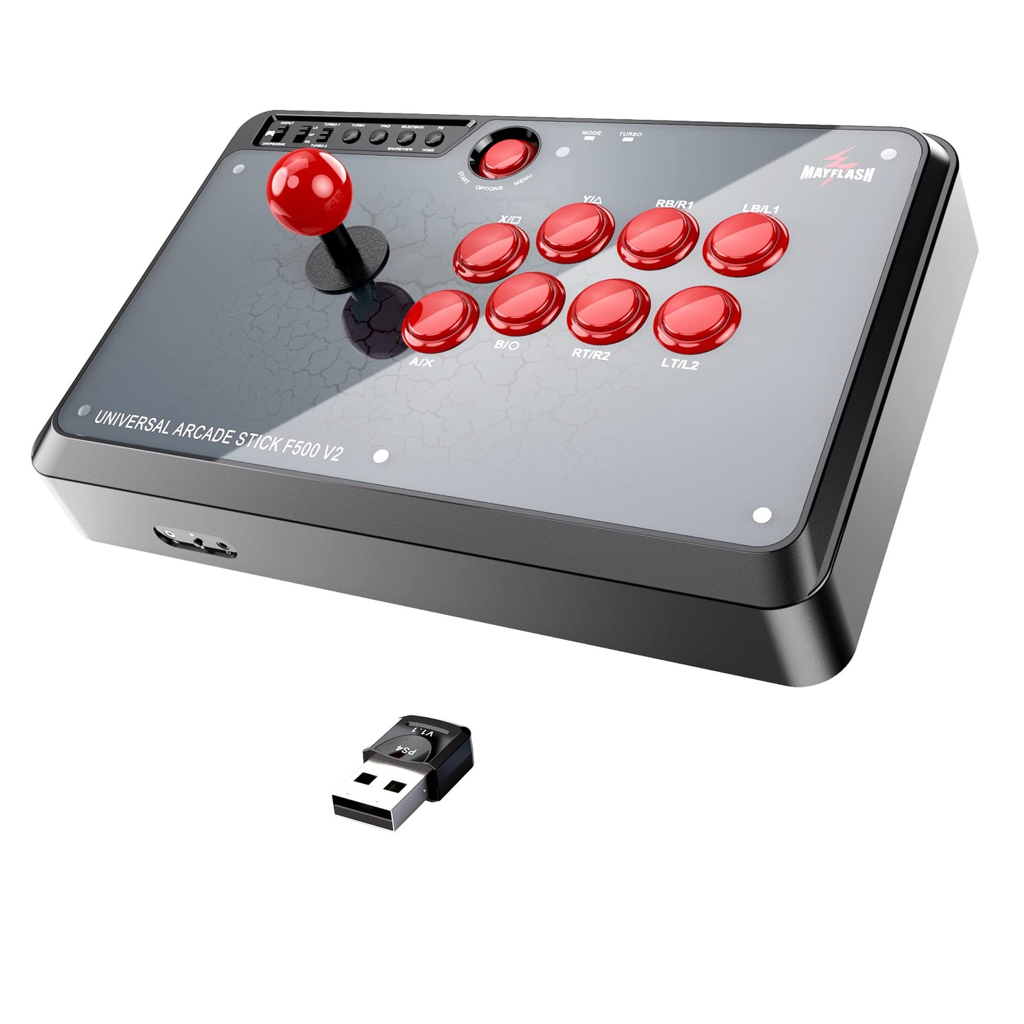 May Flash F500 Arcade FightStick Joystick Bundle for PS5/PS4/Xbox/PC - Multi-Platform Compatibility