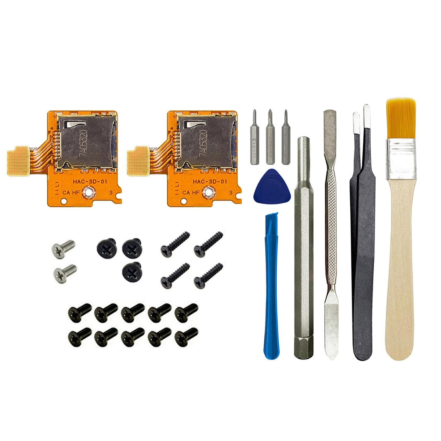 Onyehn Micro SD Card Slot Board Replacement for Nintendo Switch NS - Repair Kit
