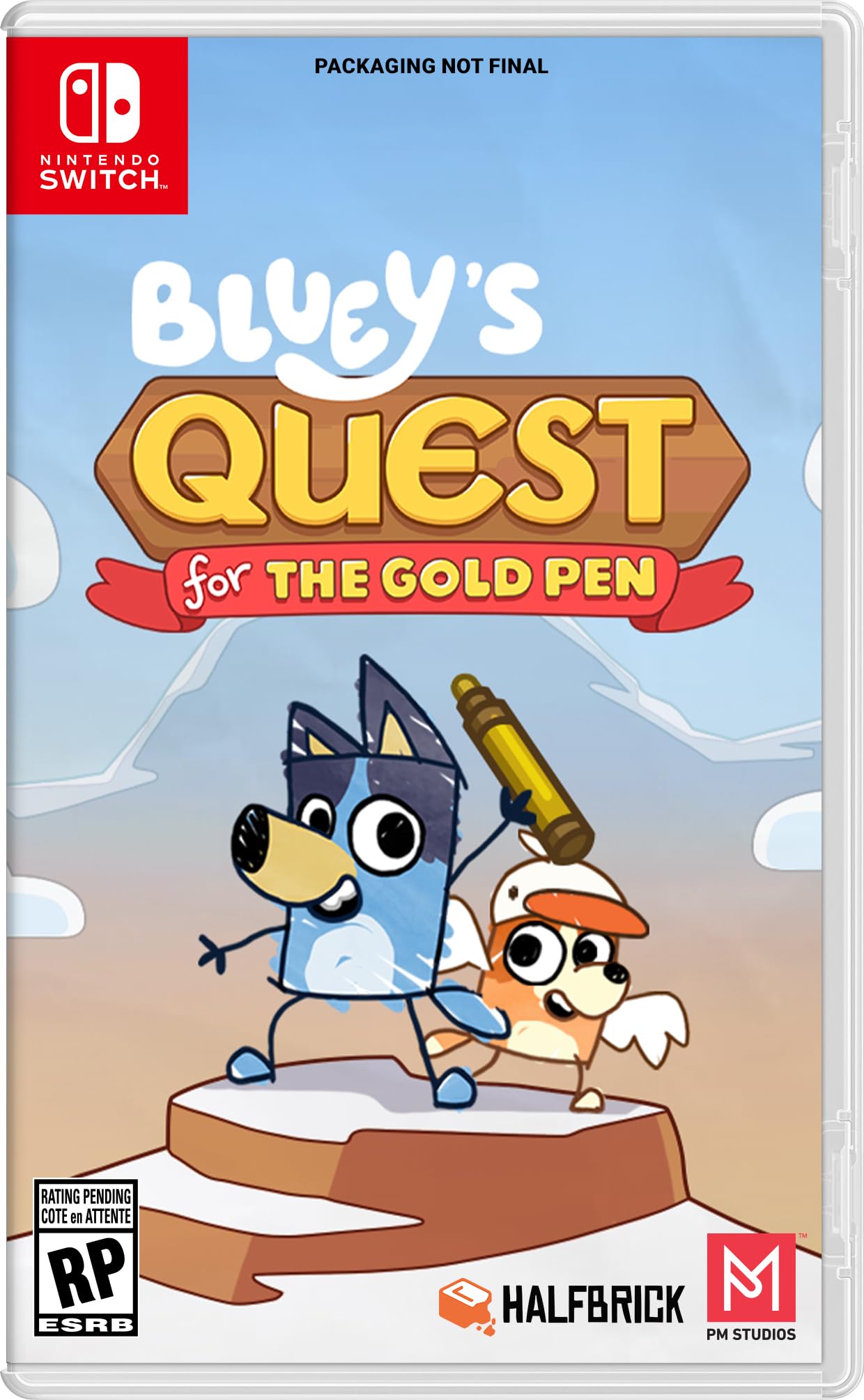 Blueys Quest for The Gold Pen - Nintendo Switch