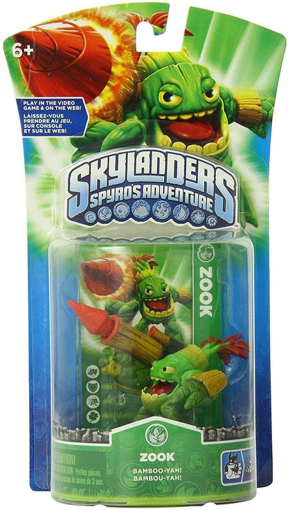 ACTIVISION Skylanders Spyros Adventure Character Pack - Zook for Wii/PS3/Xbox 360/PC, Green, Model 84188EU