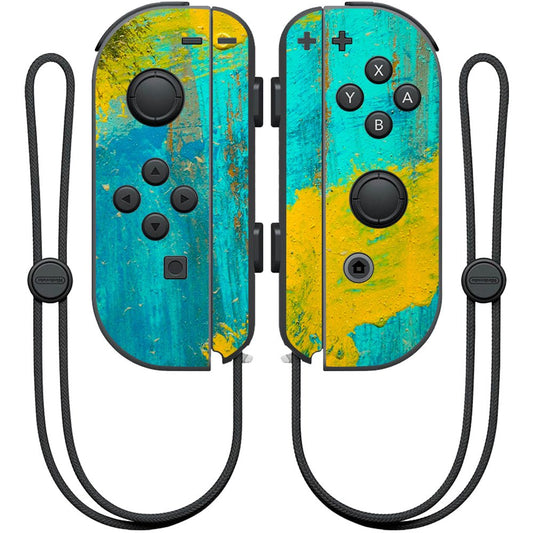 MightySkins Skin Compatible with Nintendo Joy-Con Controller wrap Cover Sticker Skins Acrylic Blue
