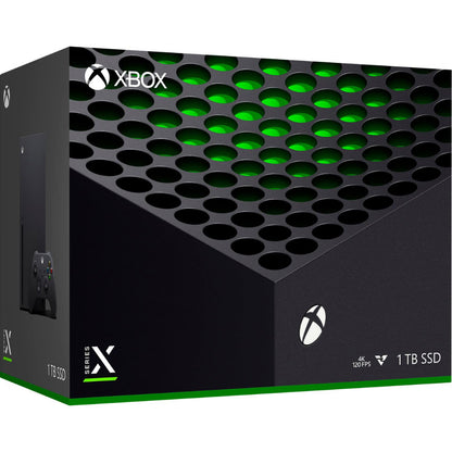 Microsoft Xbox Series X 1TB Gaming Console + 1 Wireless Controller - Black, True 4K Gaming, Backward Compatible, Up to 120 FPS