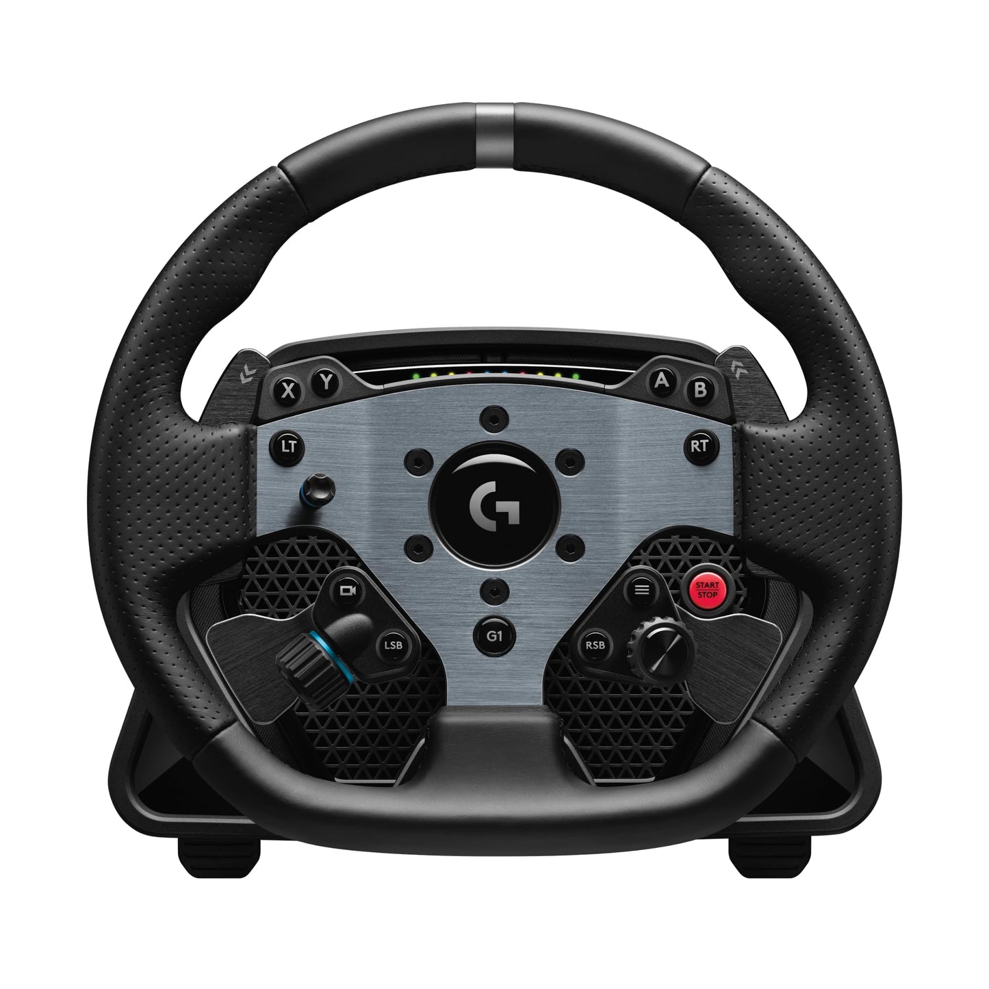 Logitech G PRO Racing Wheel - Direct Drive 11 Nm, TRUEFORCE Feedback, Magnetic Paddles, OLED Display, Black, Model 941-000215