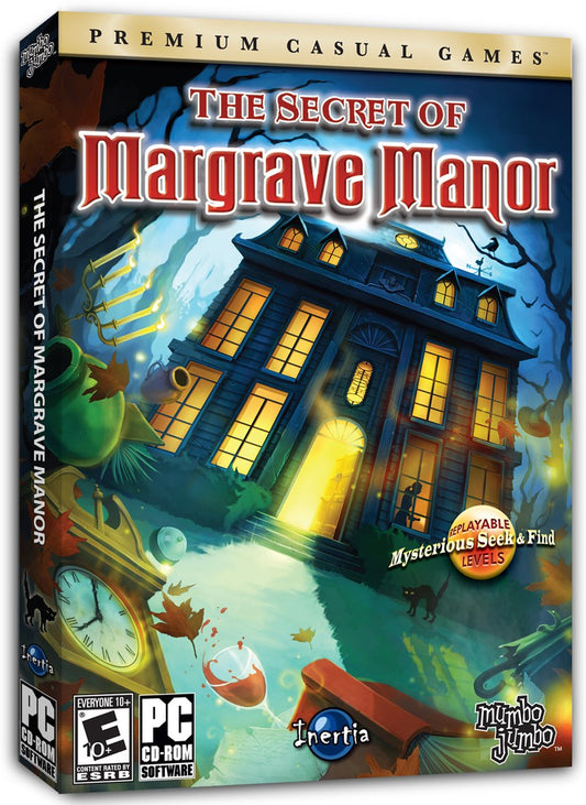 Mumbo Jumbo The Secret of Margrave Manor Game - Model 1051-10533, Engaging Mystery Adventure