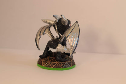 ACTIVISION Skylanders Mini Figure DARK Spyro with SILVER Wings - Includes Card & Online Code, Dark Purple/Berry, Model SG_B006E862OA