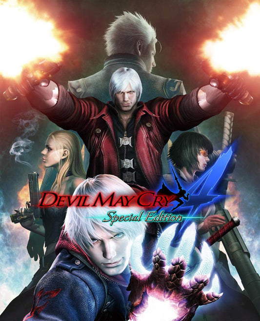 Capcom Devil May Cry 4 PS4 Special Edition Game - Model PLAS 05084